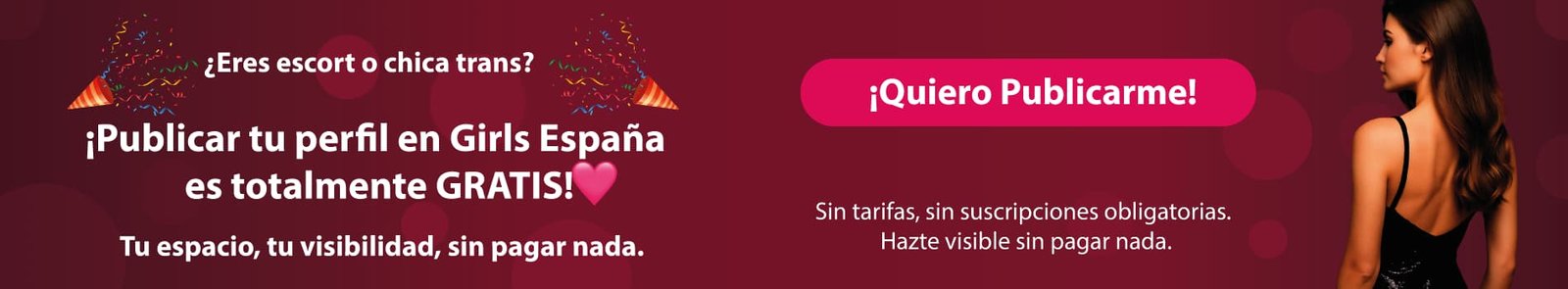 GRATIS PUBLICATE EN GIRLS ESPAÑA